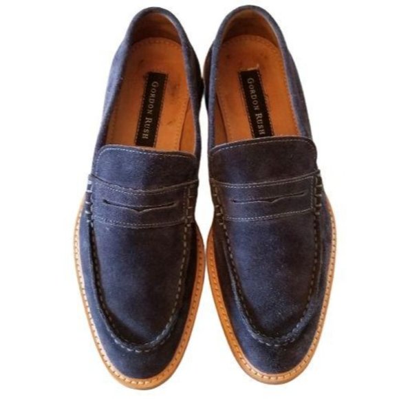 Gordon Rush Suede Leather Liam Loafers Shoes Mens main image 11